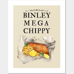 Binley Mega Chippy Posters and Art